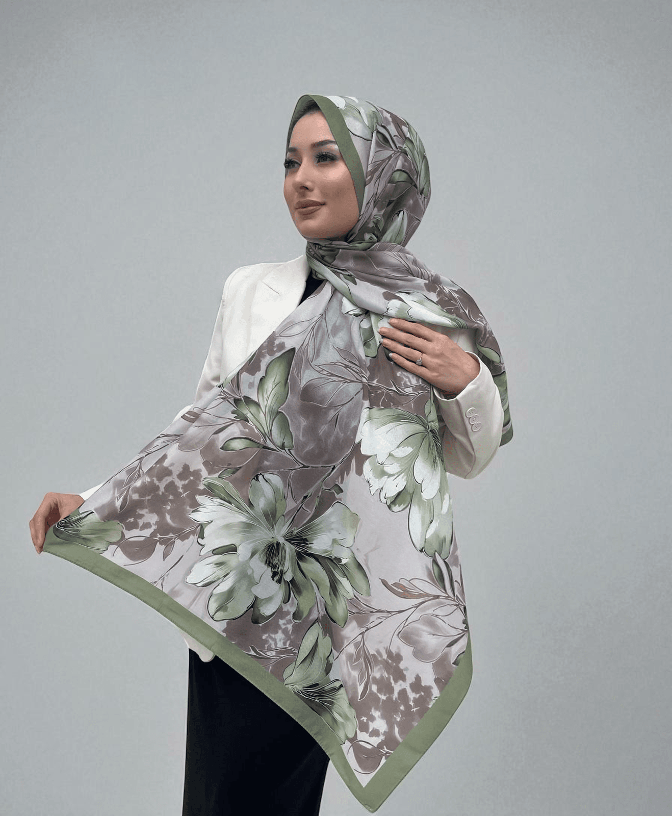 Florence Desen Soft Şal  - Doğa