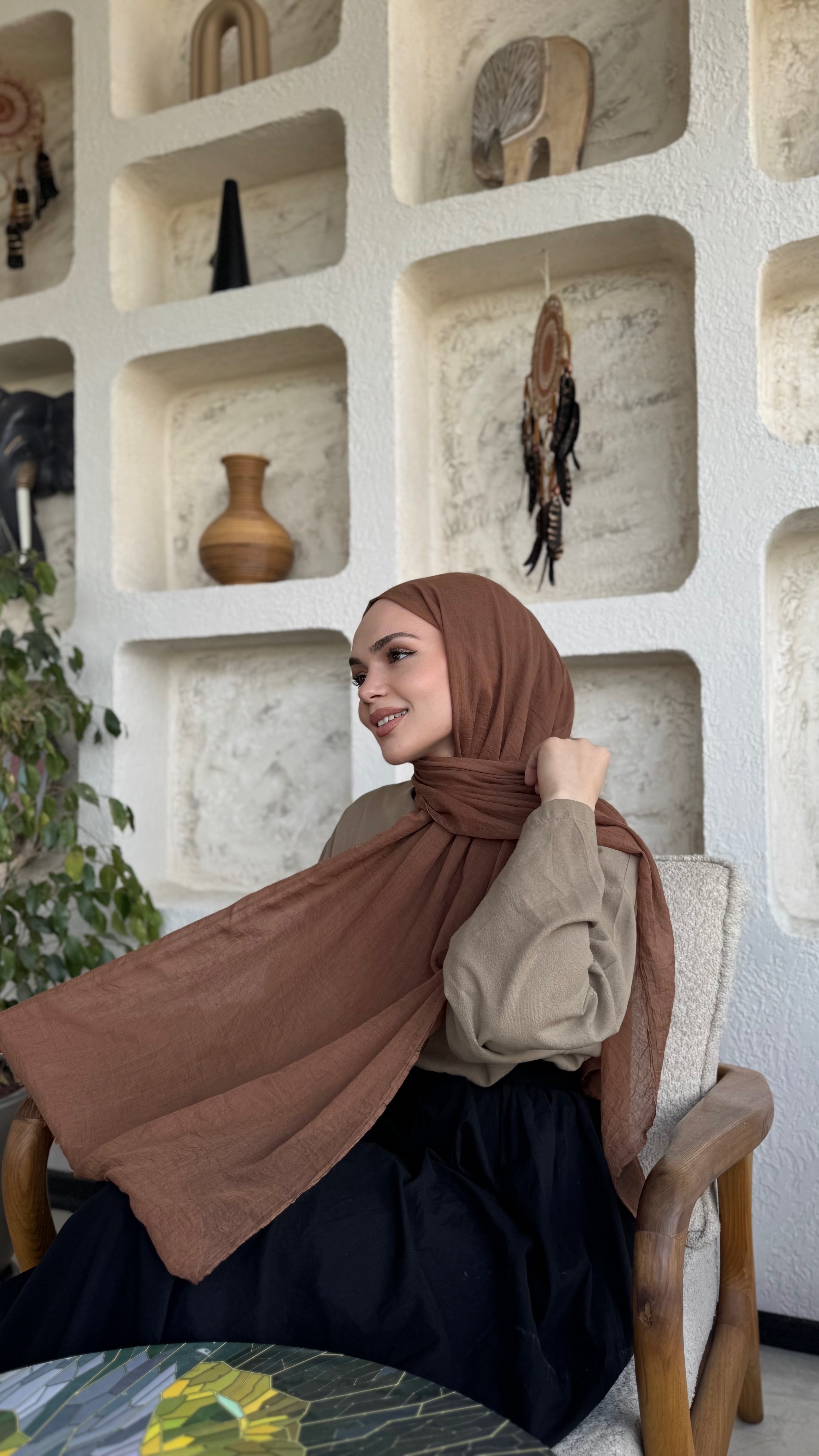 Türk Kahvesi Konfor Şal