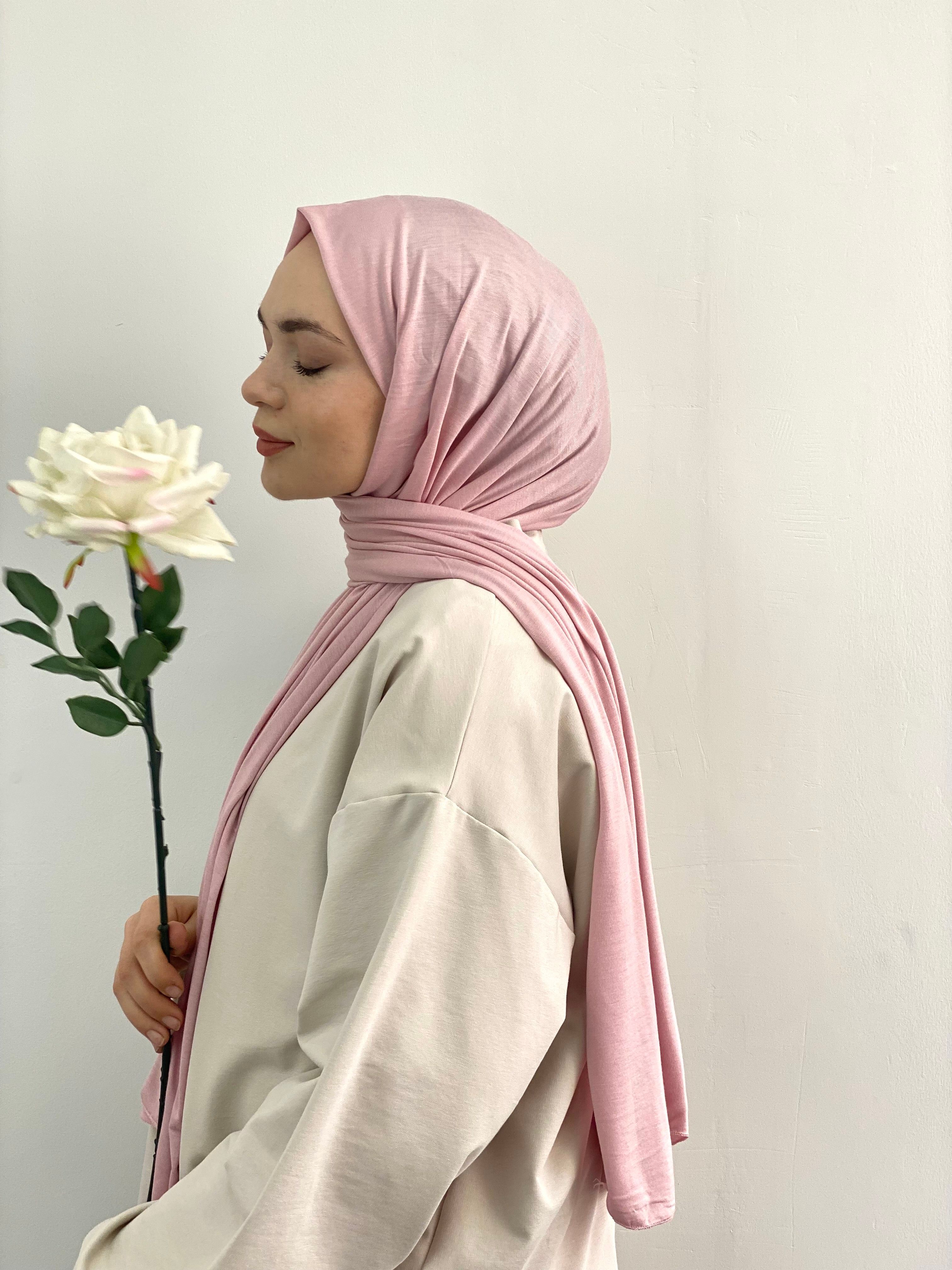 Toz Pembe Penye Şal