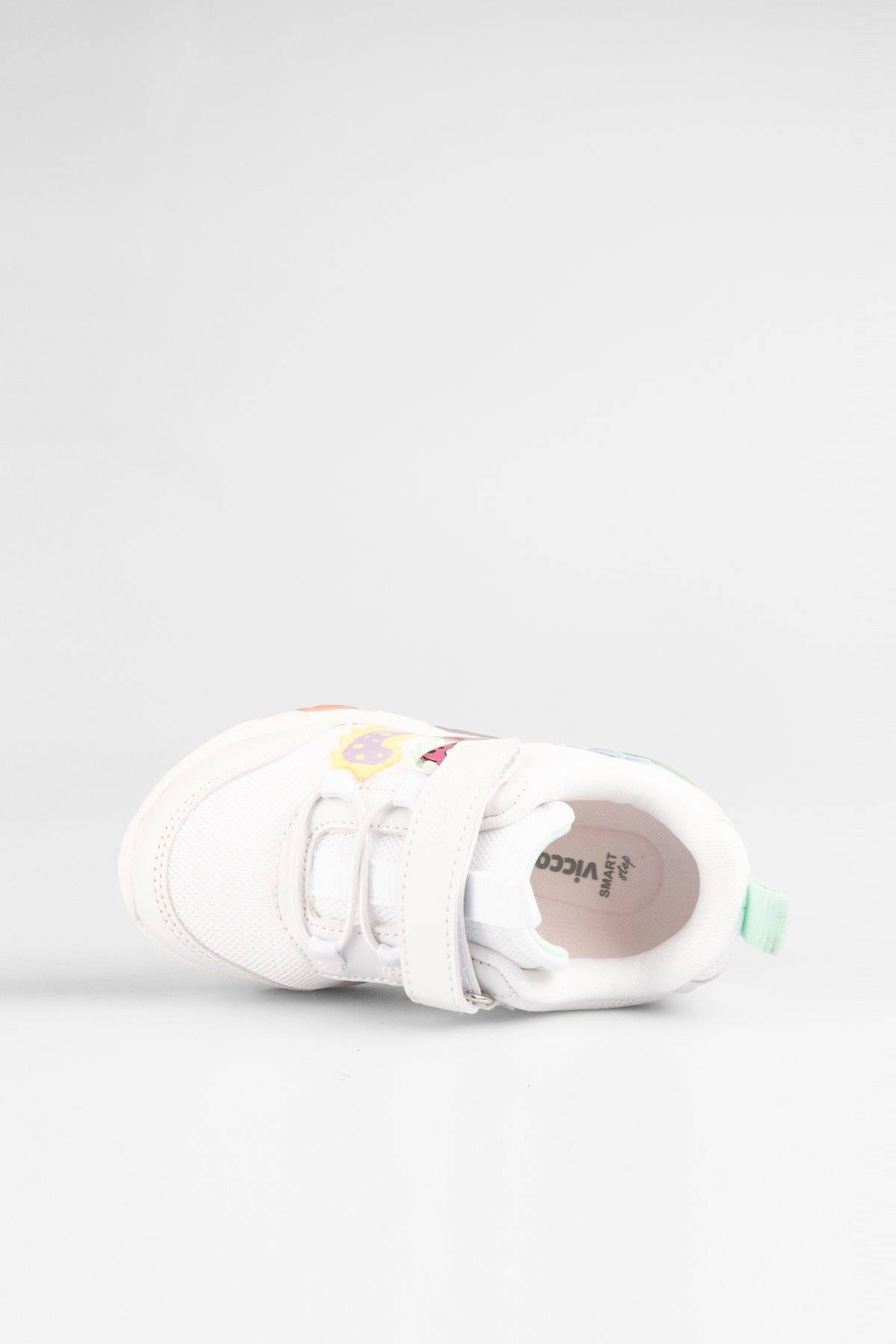 Number Işıklı Kız Okul Öncesi Beyaz/mint Yeşil Spor Ayakkabı