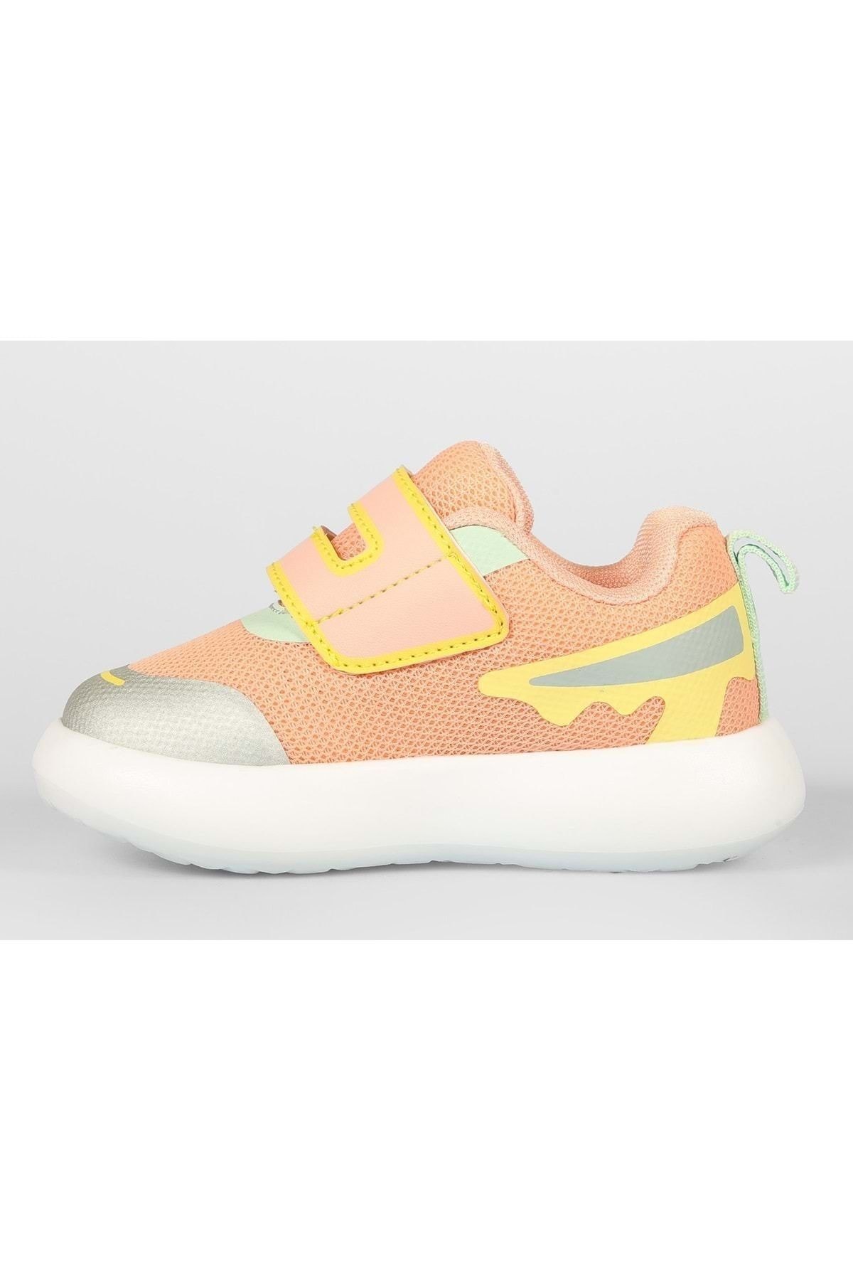 Melodic Işıklı Ortopedik Çocuk Spor Ayakkabı PUDRA