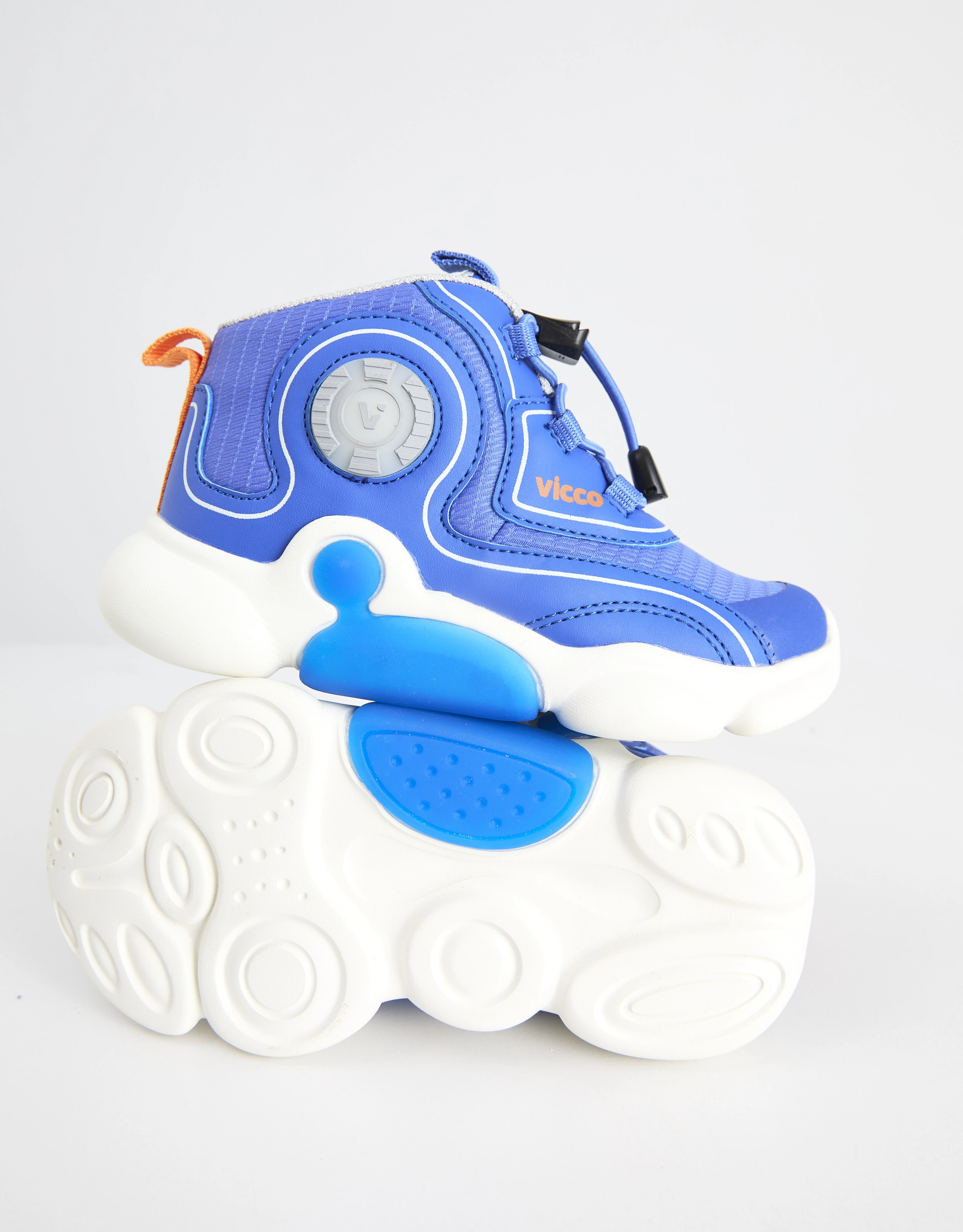 Vento Model Işıklı Kobalt Bağcıklı Phylon Erkek Bebek Saks Mavi Bot