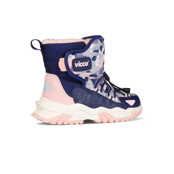 Alesta Model Kürklü Kız Çocuk Lacivert Bot