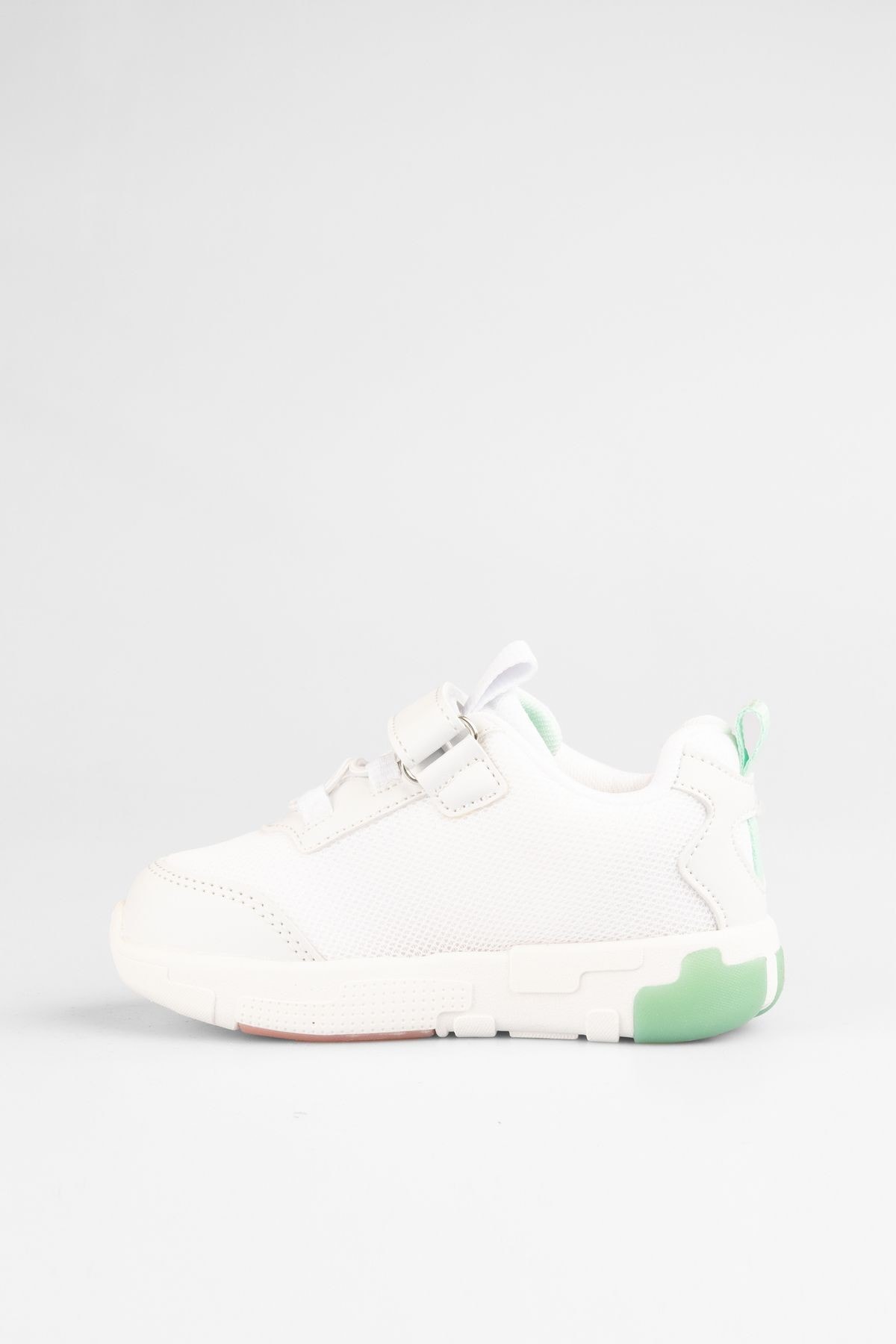 Number Işıklı Kız Okul Öncesi Beyaz/mint Yeşil Spor Ayakkabı