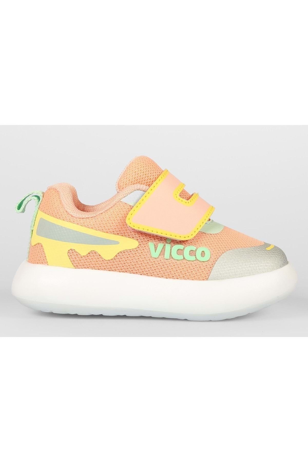 Melodic Işıklı Ortopedik Çocuk Spor Ayakkabı PUDRA