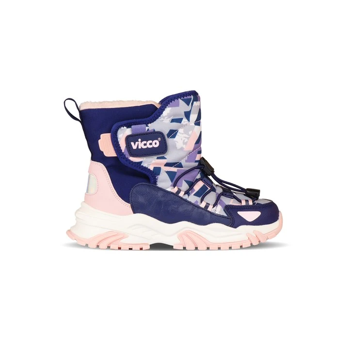 Alesta Model Kürklü Kız Çocuk Lacivert Bot