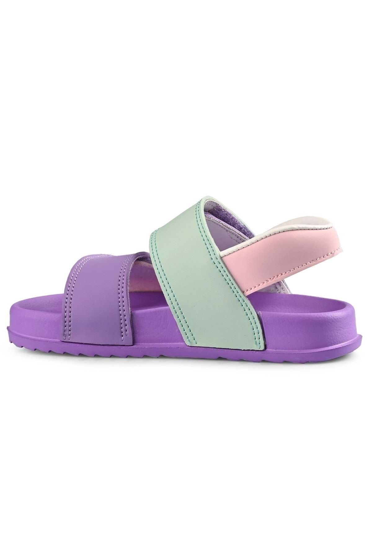 Krixi Ortopedik Çocuk Sandalet LİLA