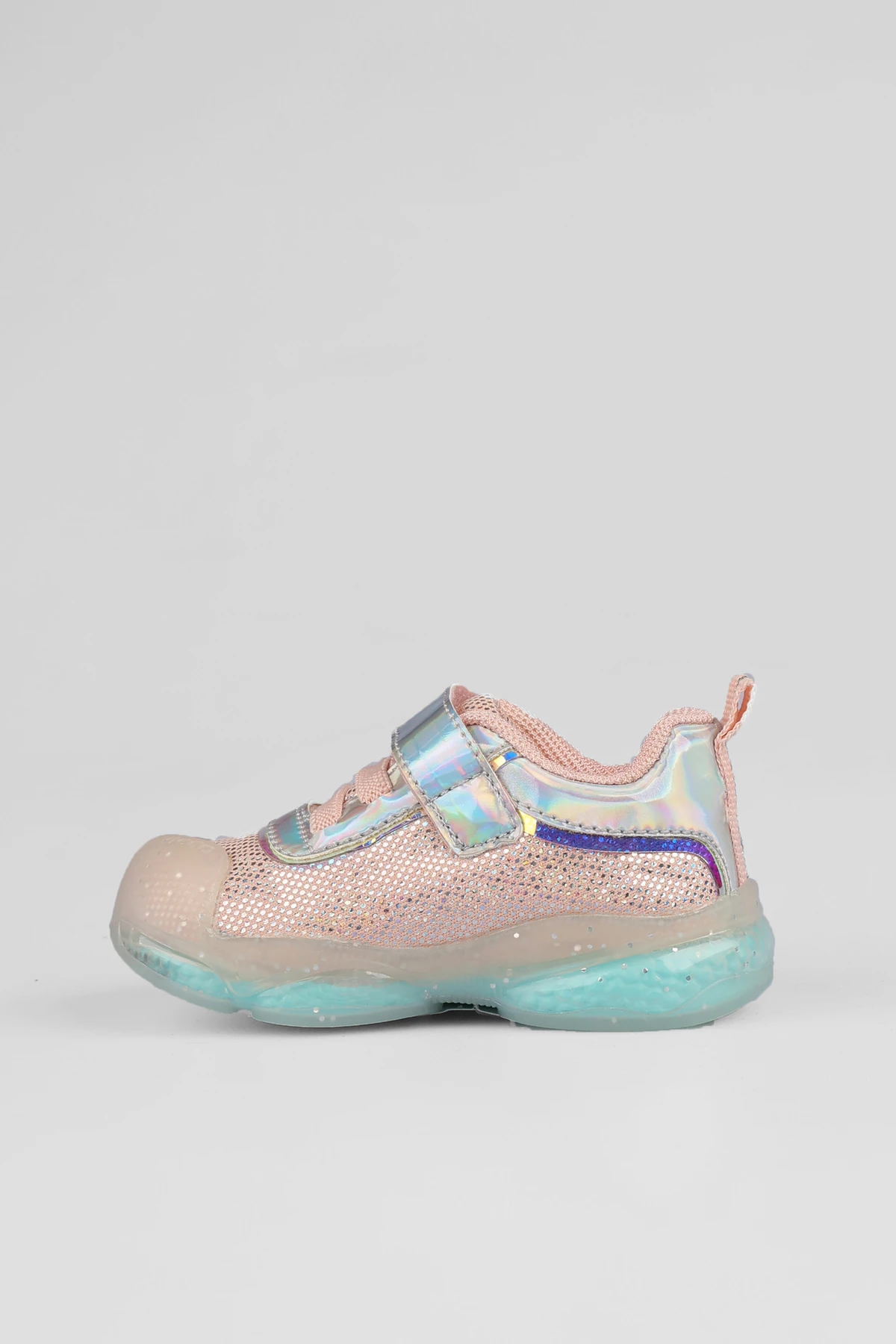 Pety Kız Bebek Pudra Işıklı Rahat Sneaker