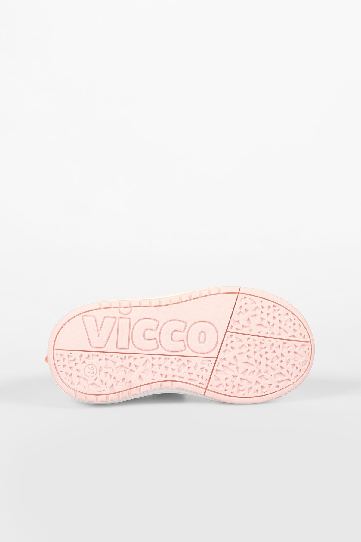 Disnew Model Işıklı Kız Bebek ve Çocuk Pudra Sneaker