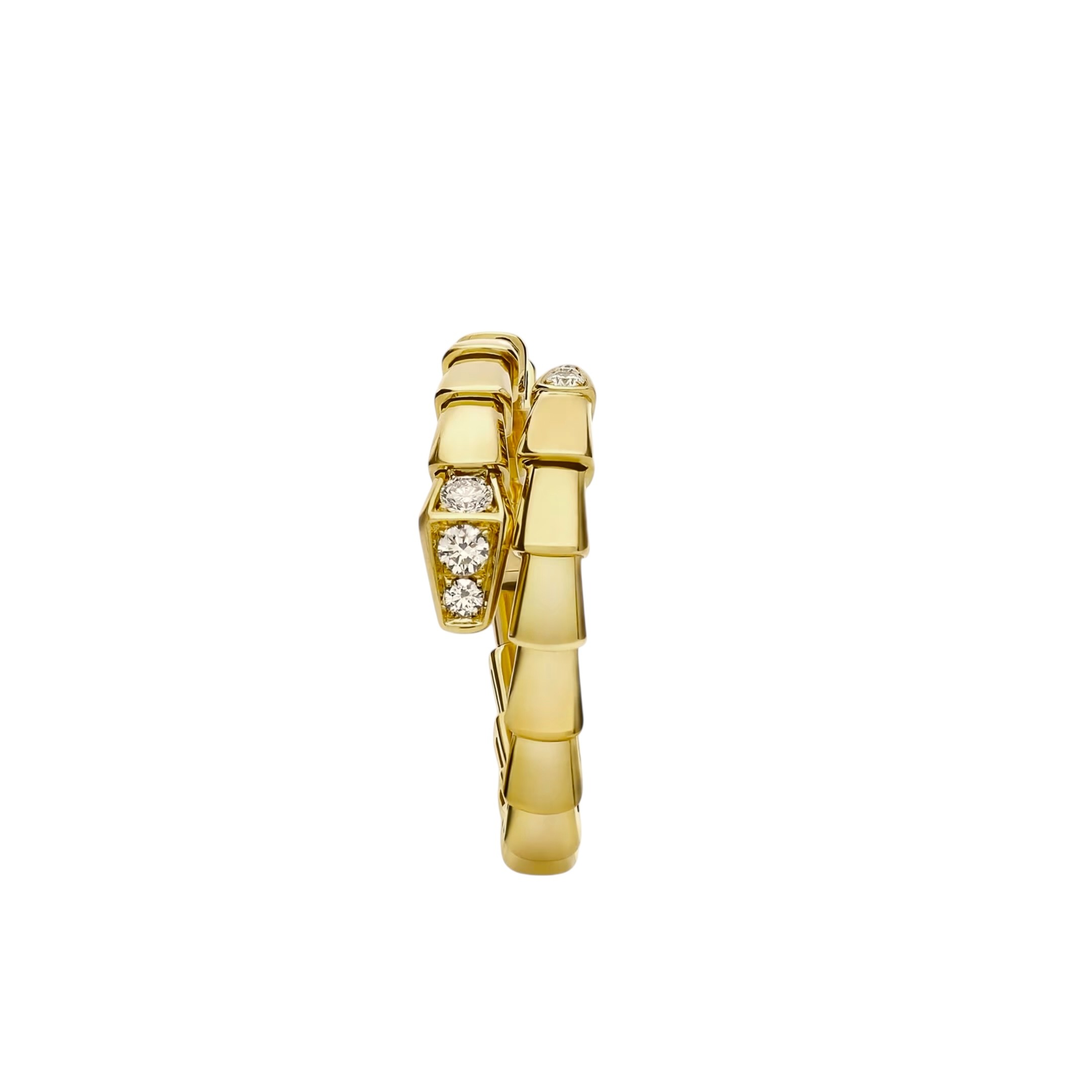 Bulgari Serpenti Vaper Tek Sıra Yüzük 
