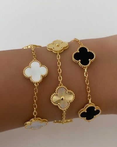 Van Cleef 5 Motif Bileklik (İthal)