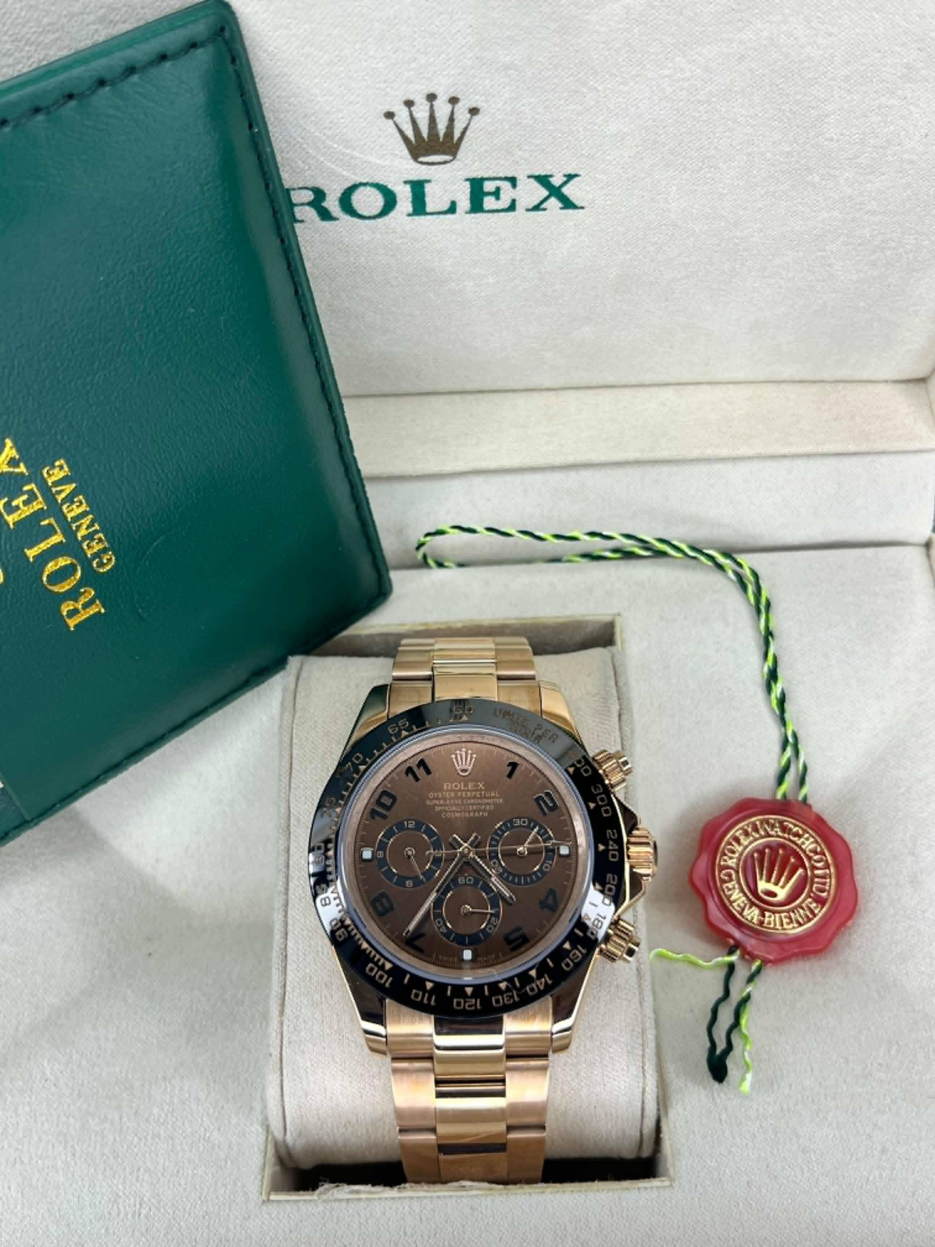 Rolex Daytona Roze Gold Erkek Kol Saati