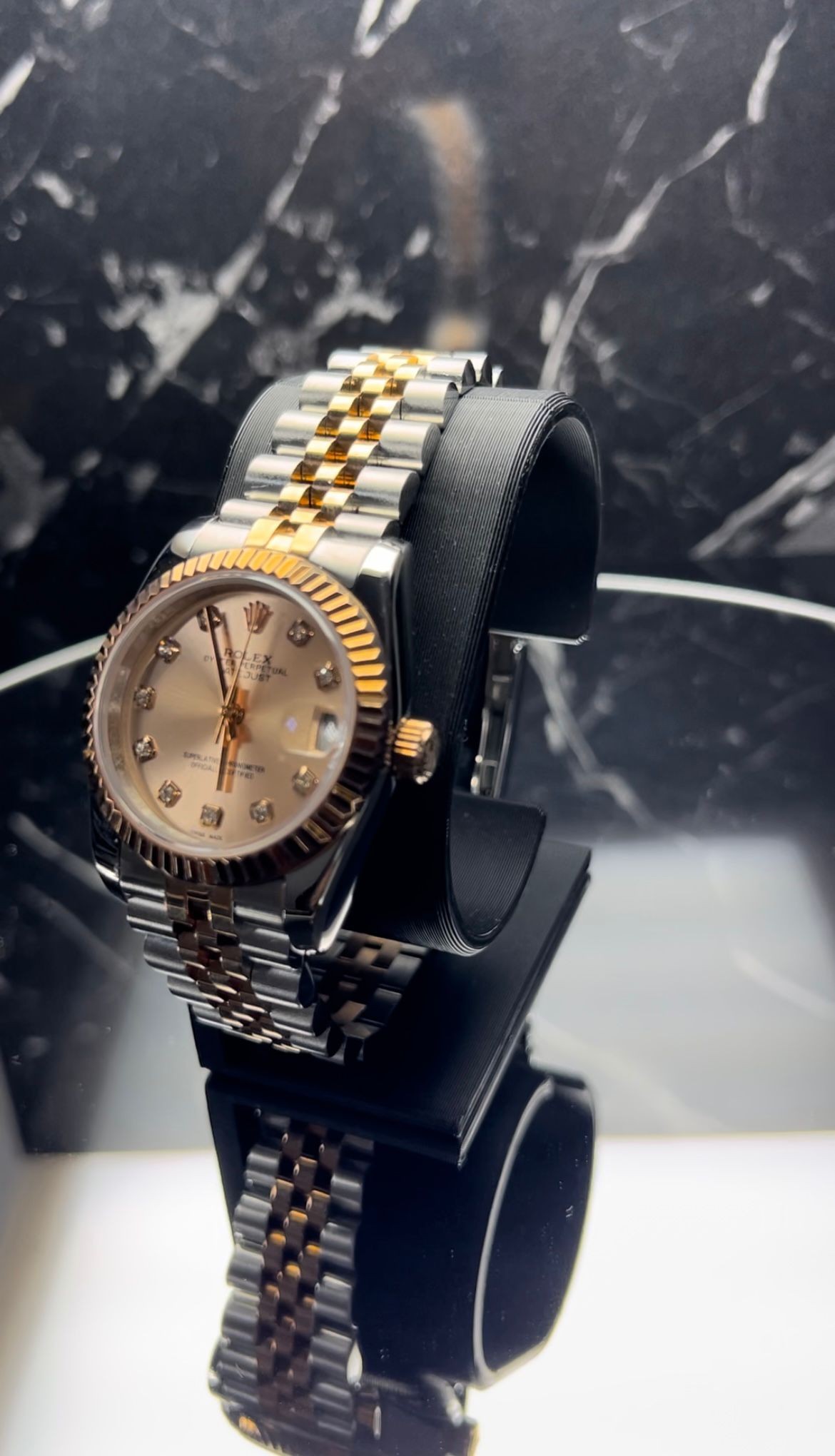 Rolex Datejust Silver&Gold Kaplama Kadın Kol Saati