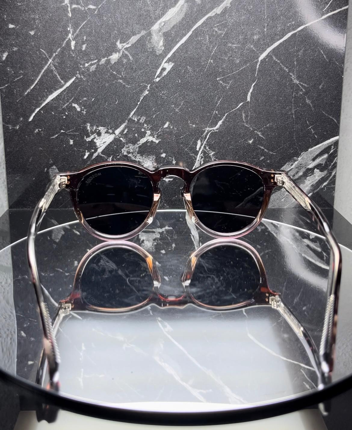 Moscot Leopar Desenli Unisex Güneş Gözlüğü