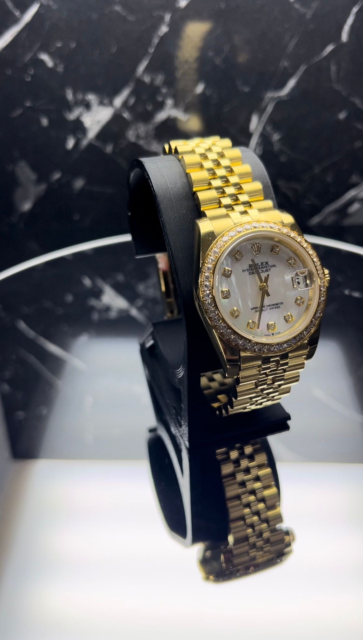 Rolex Datejust Gold Kaplama Kadın Kol Saati