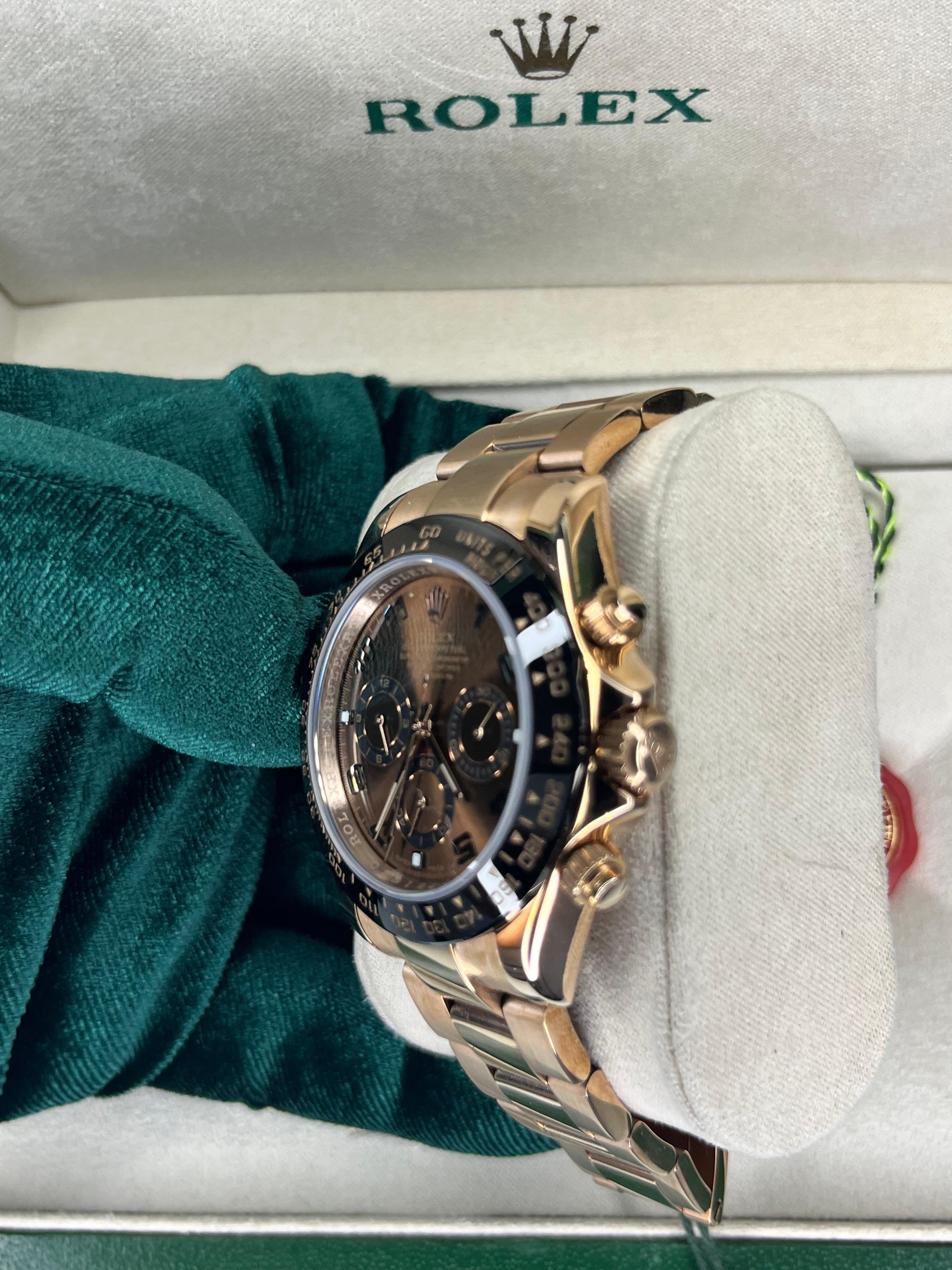 Rolex Daytona Roze Gold Erkek Kol Saati