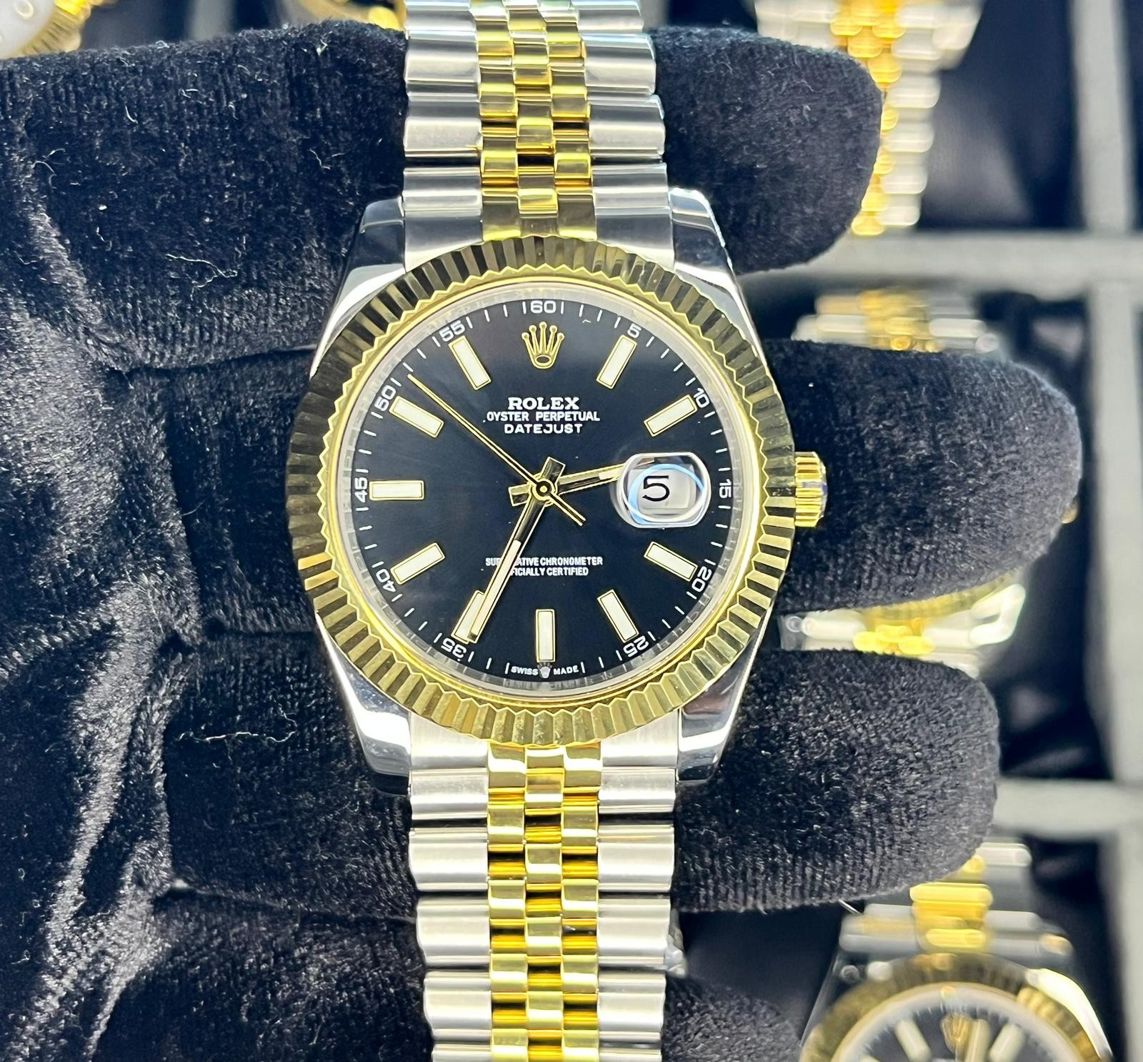 Rolex Datejust Gold Silver Erkek Kol Saati