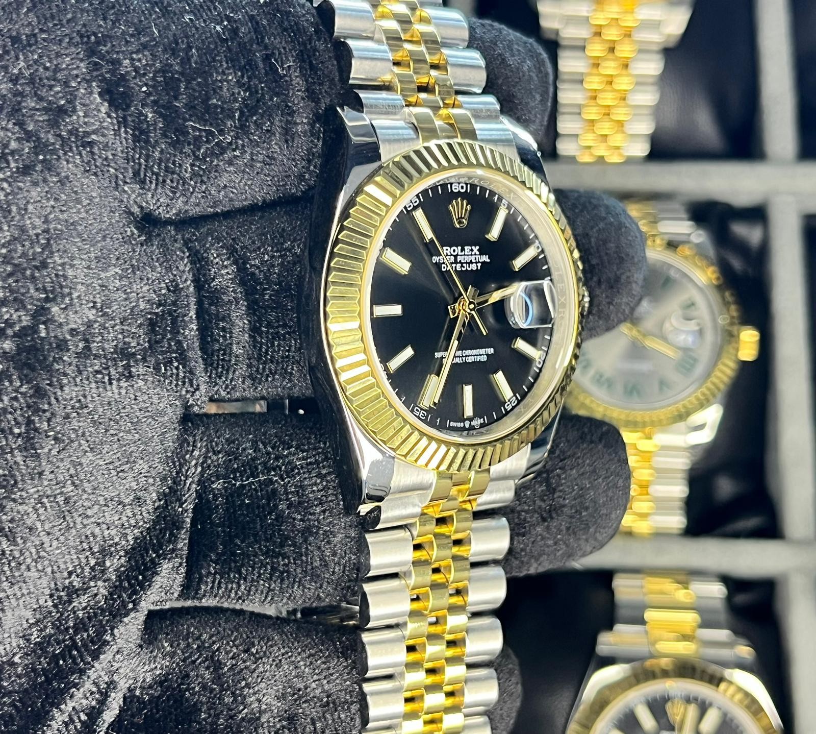 Rolex Datejust Gold Silver Erkek Kol Saati