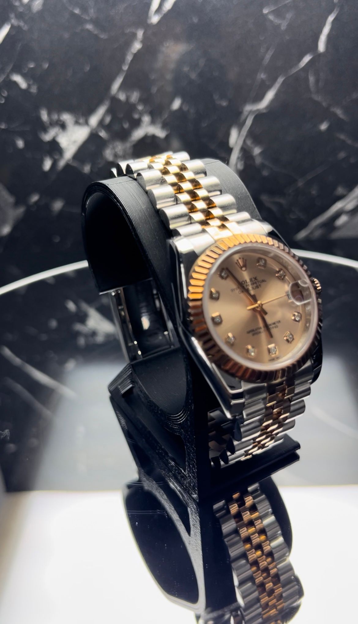 Rolex Datejust Silver&Gold Kaplama Kadın Kol Saati