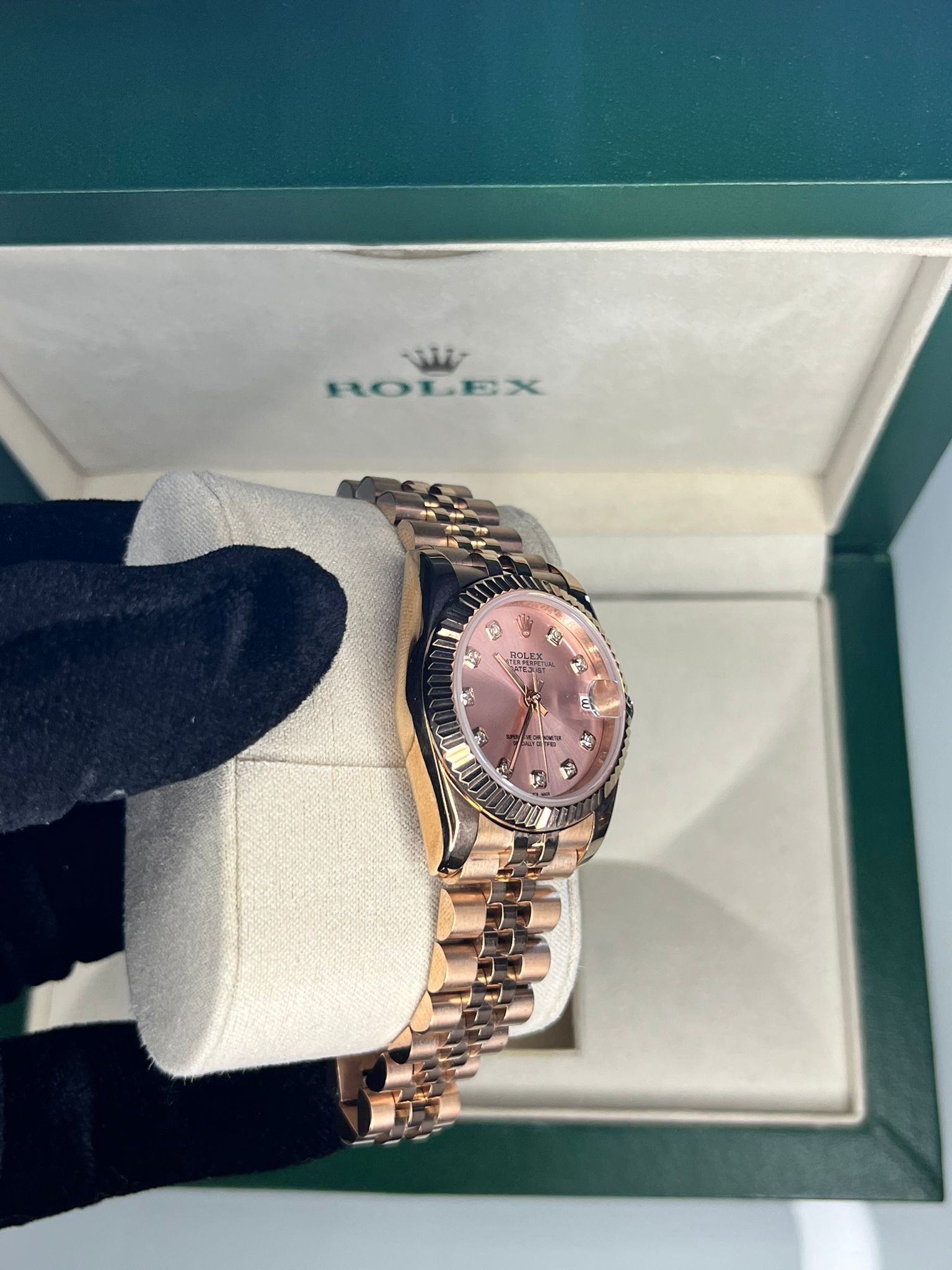 Rolex Datejust 31mm Rose Gold Kadın Kol Saati