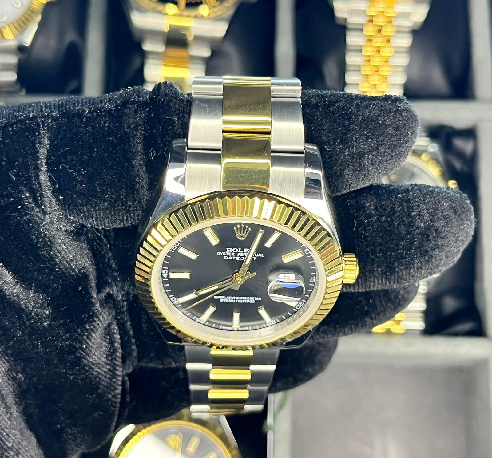 Rolex Datejust Gold Silver Erkek Kol Saati