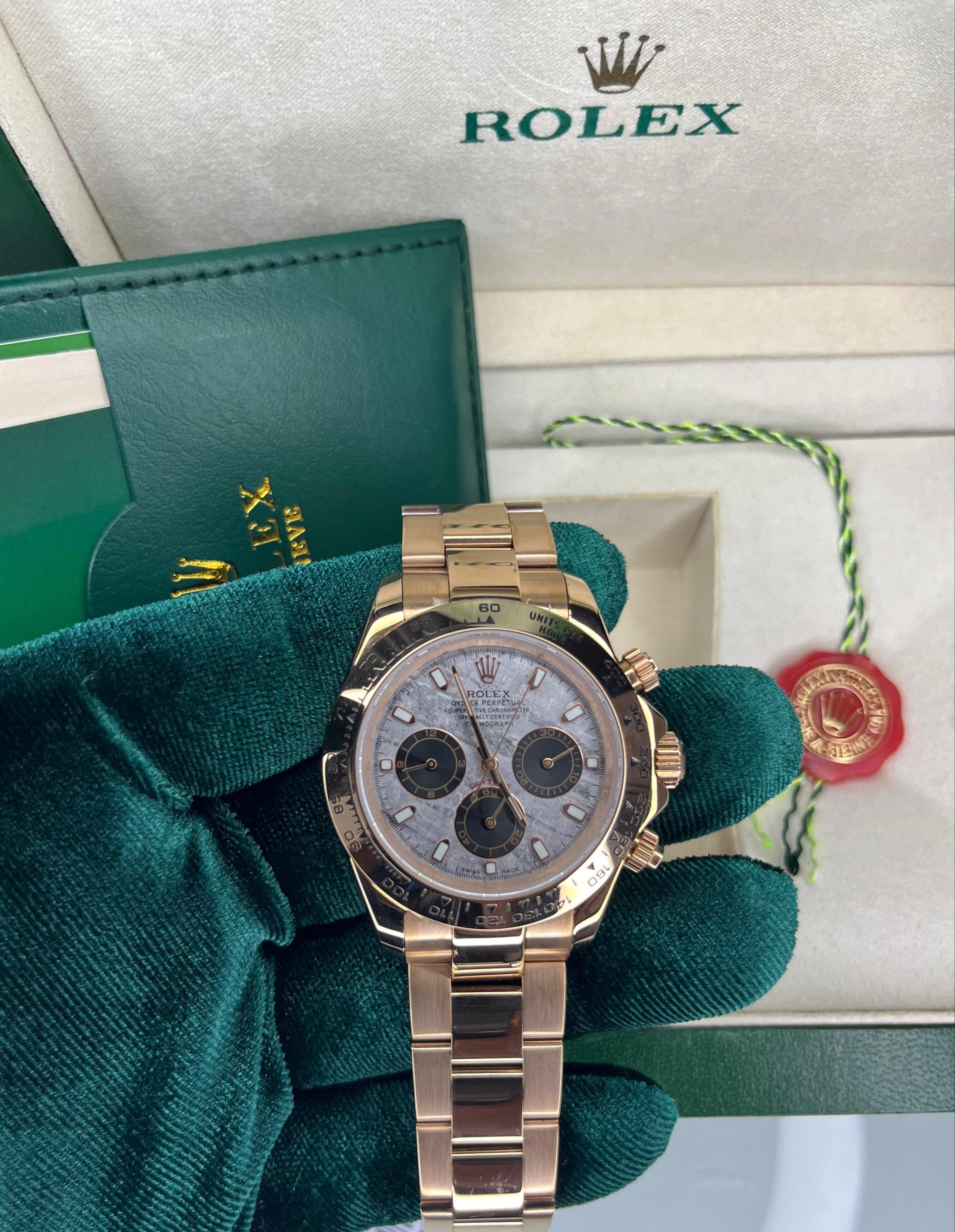 Rolex Roze Gold Daytona Erkek Kol Saati