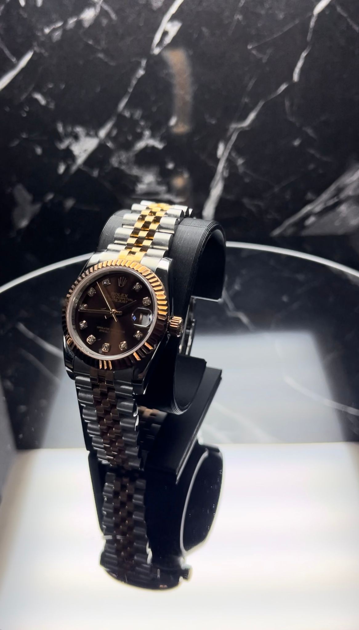 Rolex Datejust Silver&Gold Kaplama Kadın Kol Saati