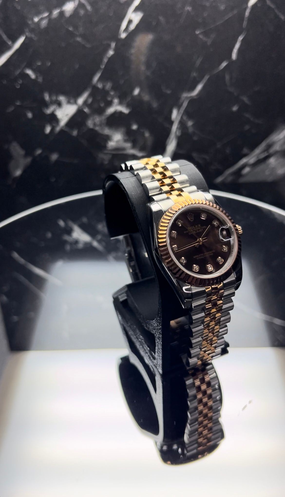 Rolex Datejust Silver&Gold Kaplama Kadın Kol Saati