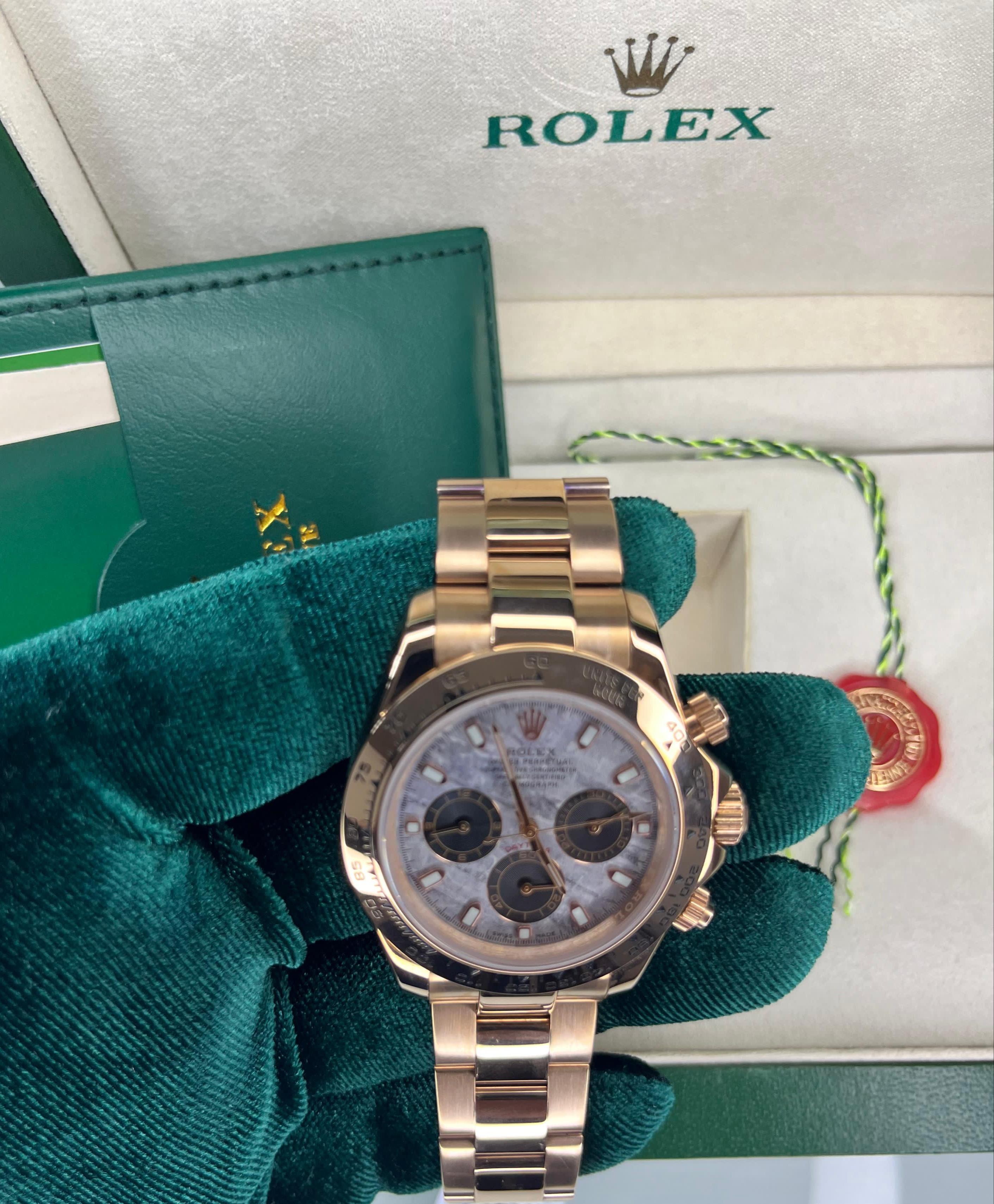 Rolex Roze Gold Daytona Erkek Kol Saati