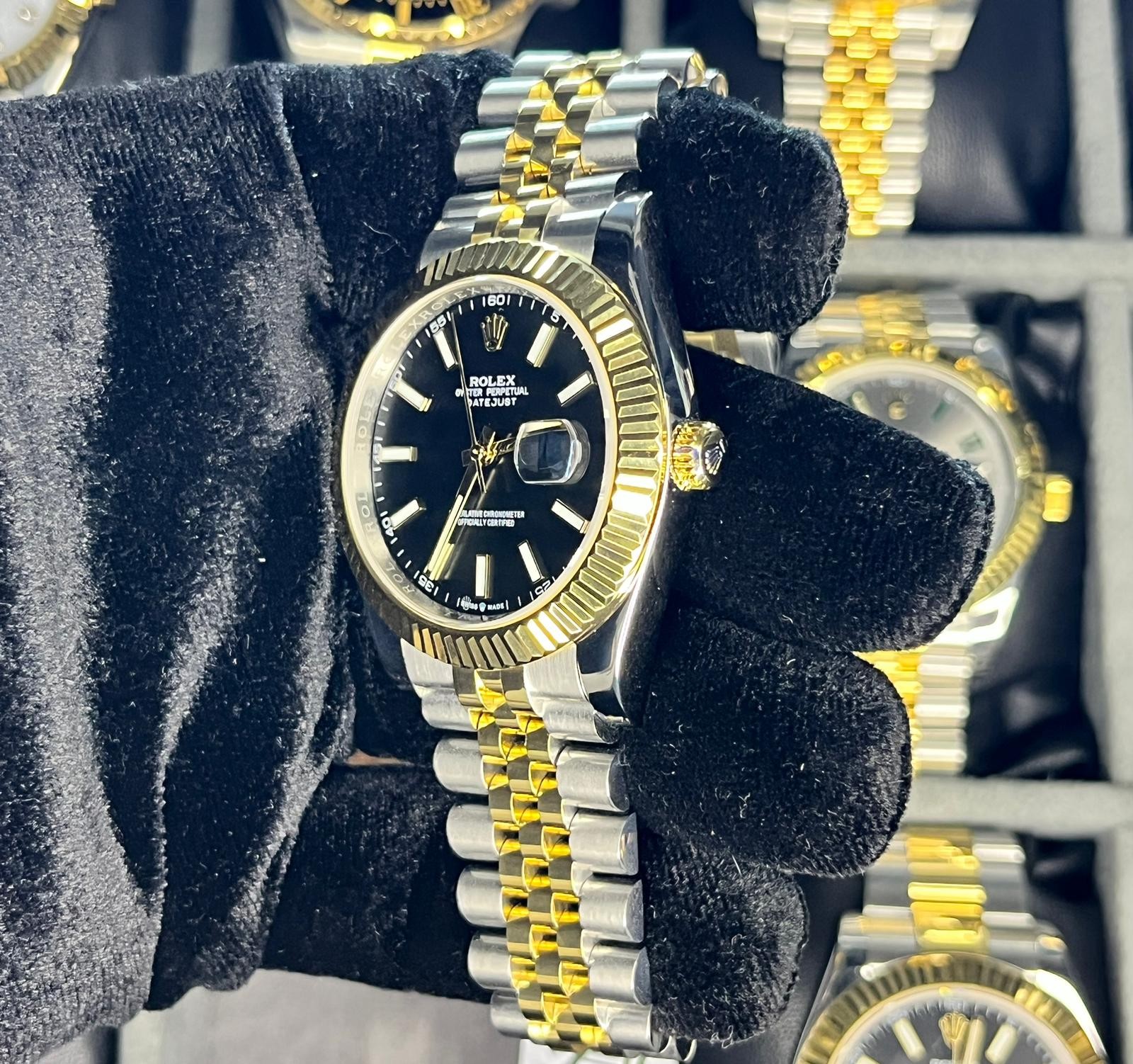 Rolex Datejust Gold Silver Erkek Kol Saati