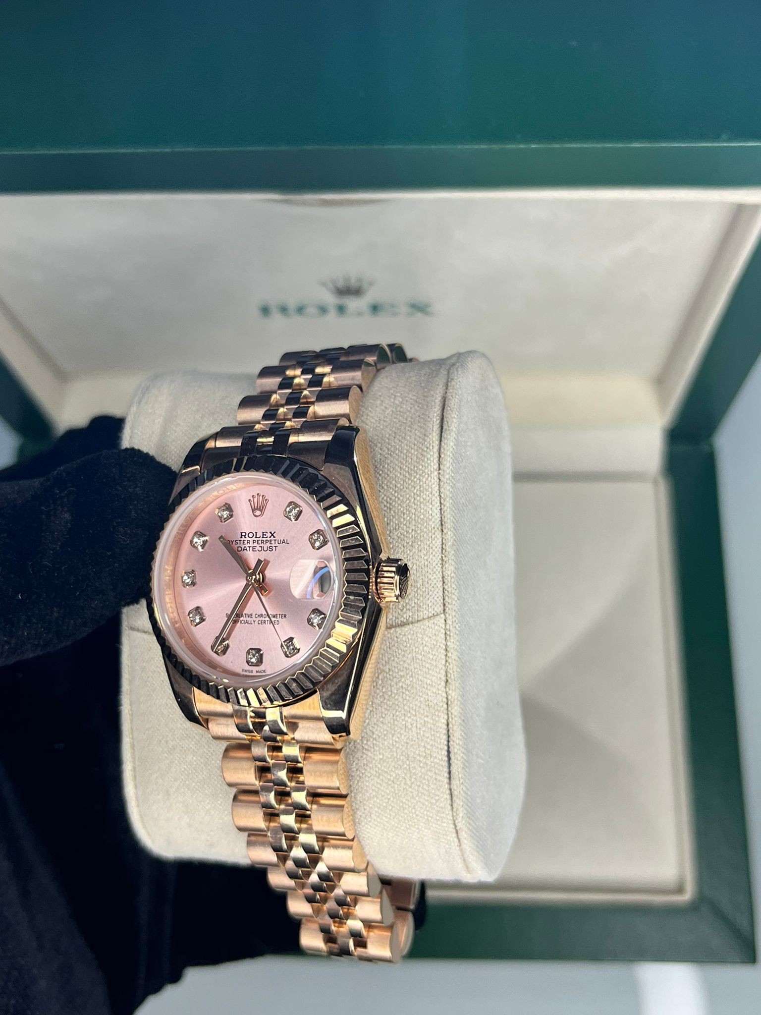 Rolex Datejust 31mm Rose Gold Kadın Kol Saati