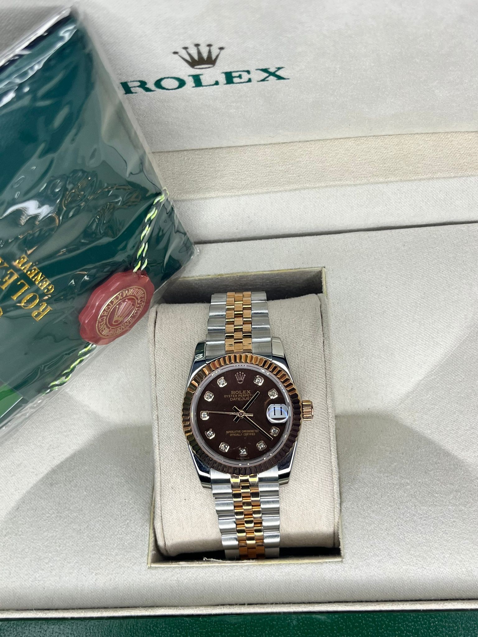 Rolex Datejust 31mm Gold Silver Kadın Kol Saati