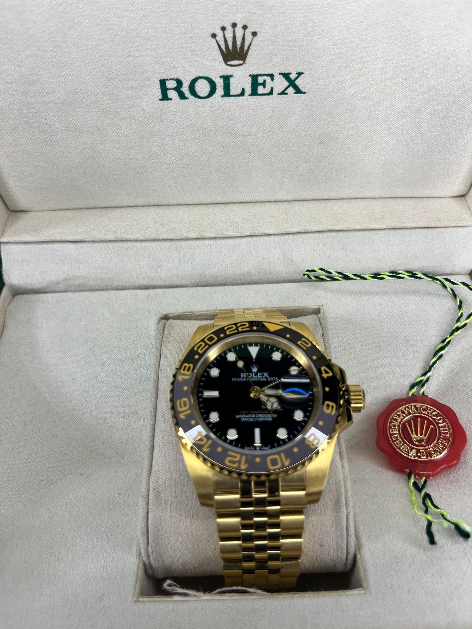 Rolex Gmt-MASTER II Erkek Gold Kol Saati