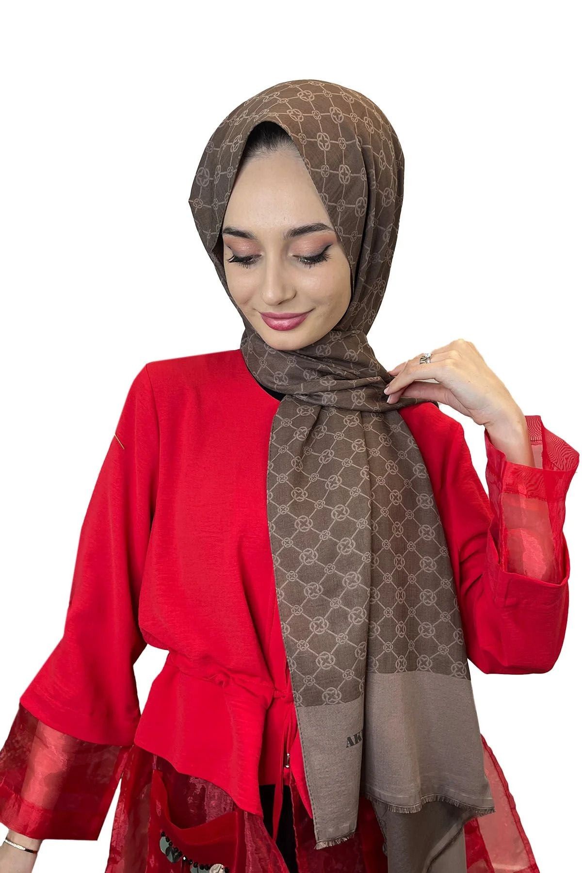 Elegance Monogram Şal 1090100