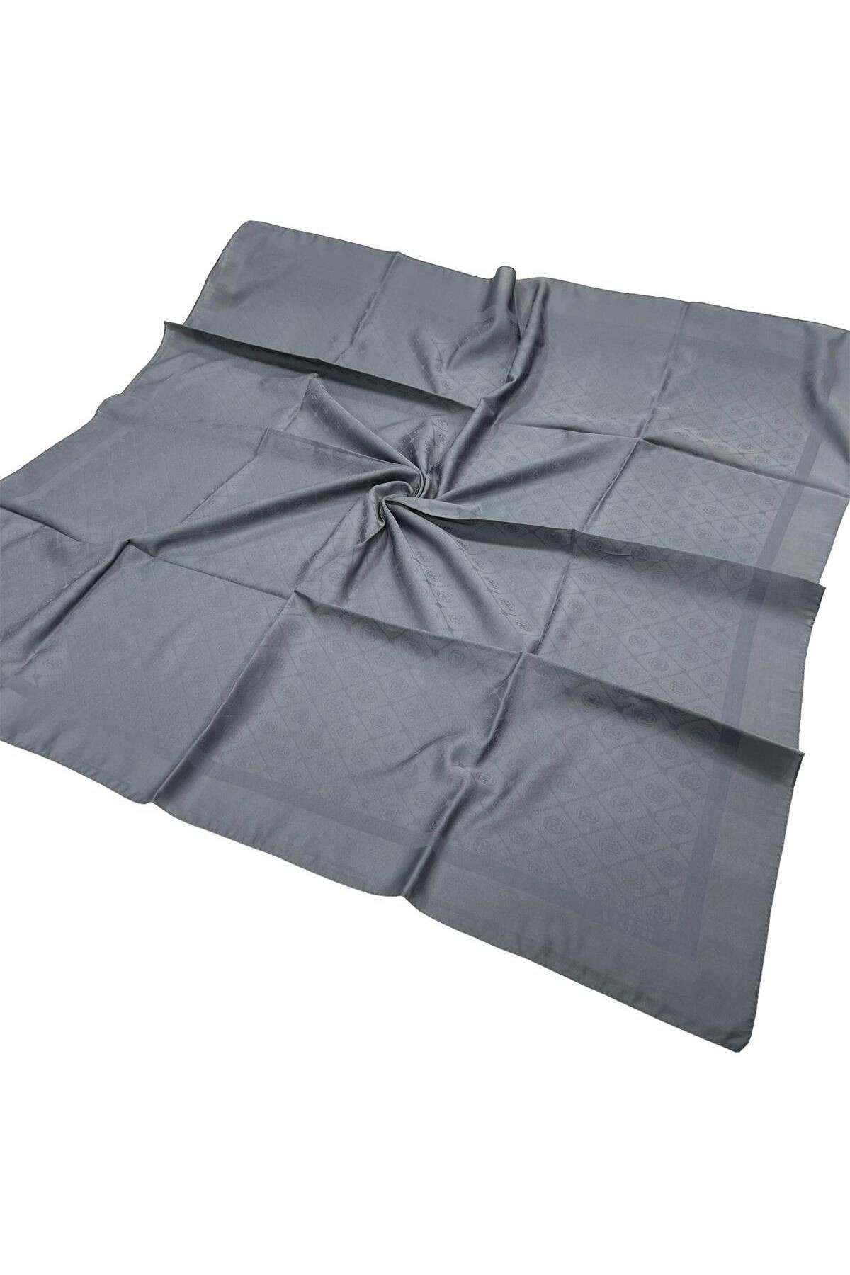 Cotton Eşarp - Metalik Gri 974