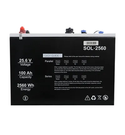 25.6 V 100AH LİTYUM AKÜ