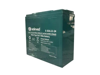 12V 24AH VRLA TİPİ ELEKTRİKLİ BİSİKLET AKÜSÜ