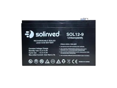12V 9AH UPS VE ALARM AKÜSÜ
