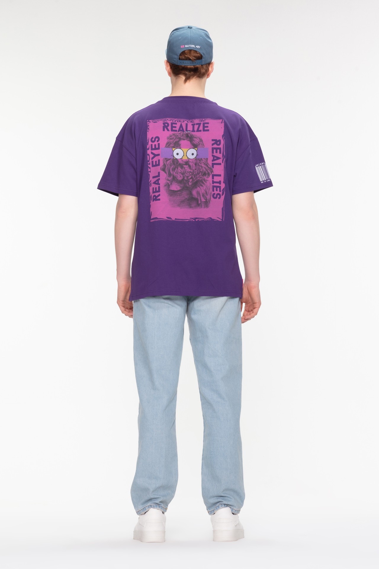 "Real Eyes,Realize" Purple T-Shirt