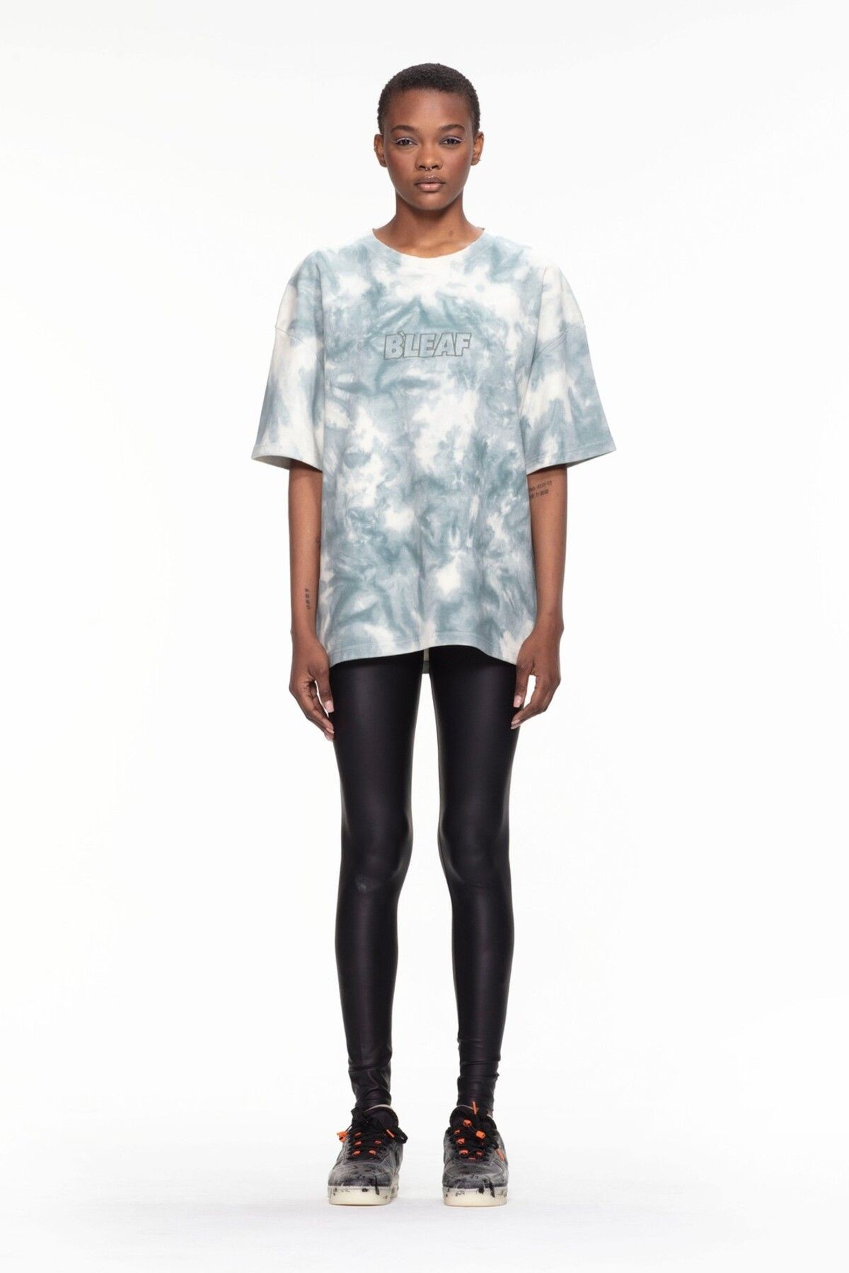 "Batik" Designed Oversize T-Shirt