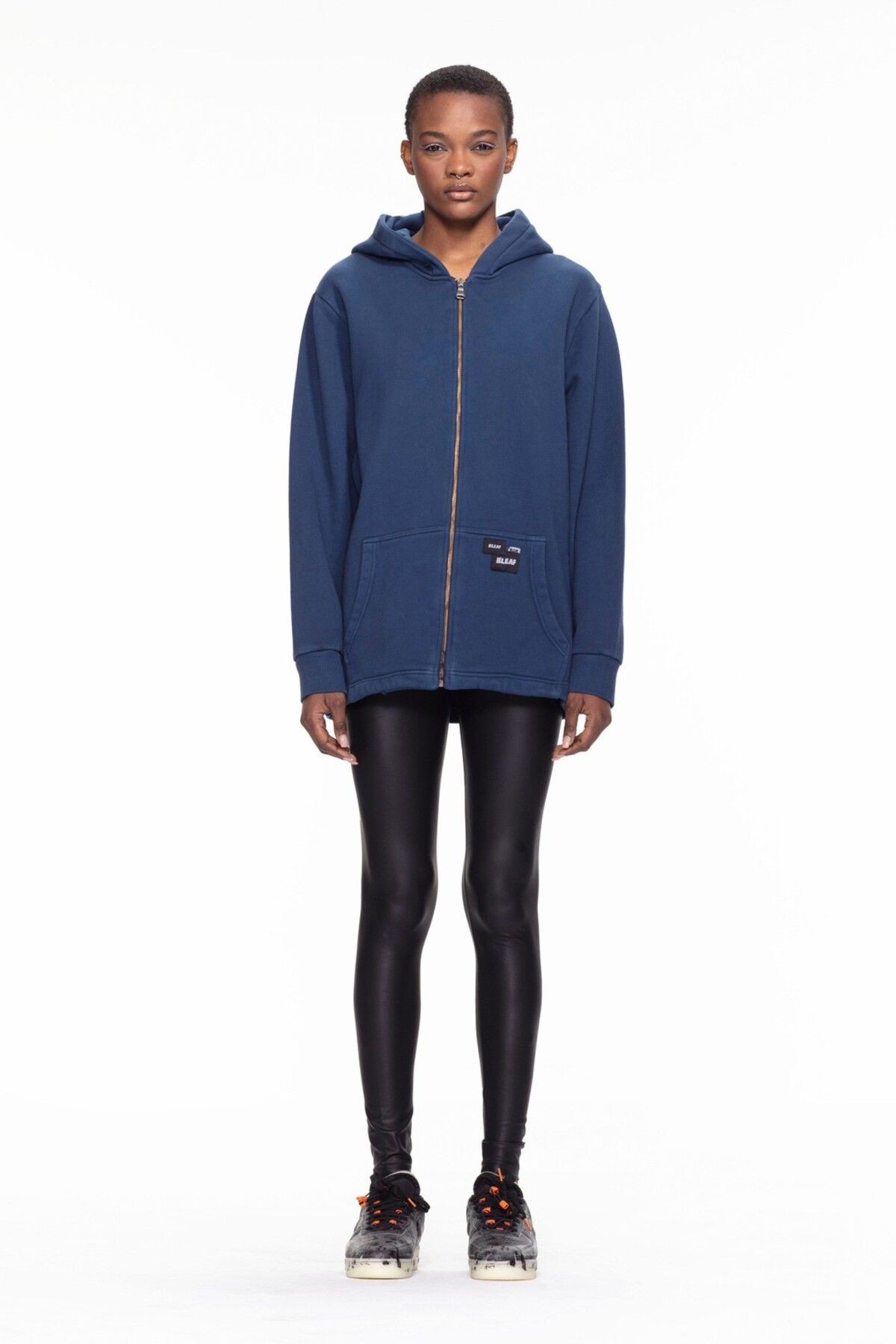 "Hooded Zipper Closure" Sweatshirt