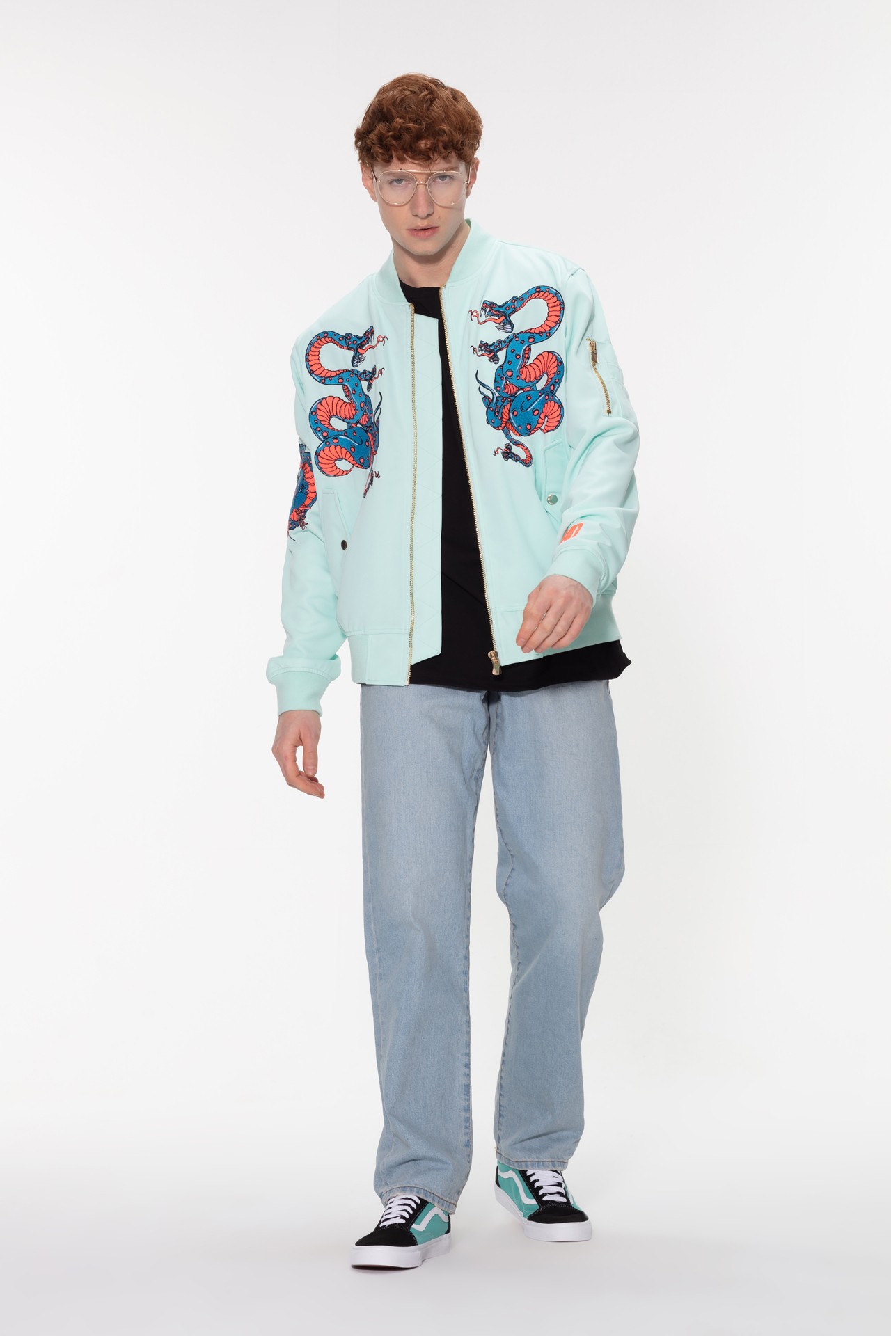 "Azure Serpent" Jacket 