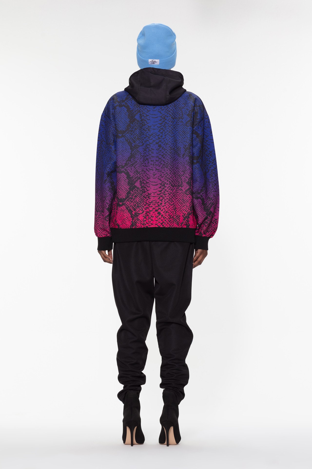  "Neon Vision" Hooded Sweatshirt