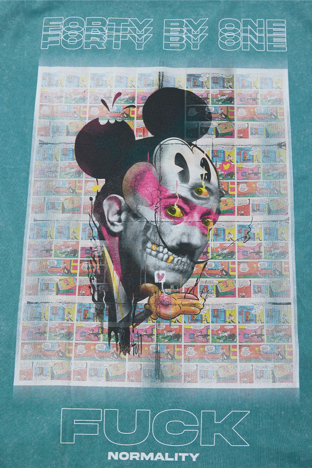 DISTORTED Mouse Tee - 40by1 Edition
