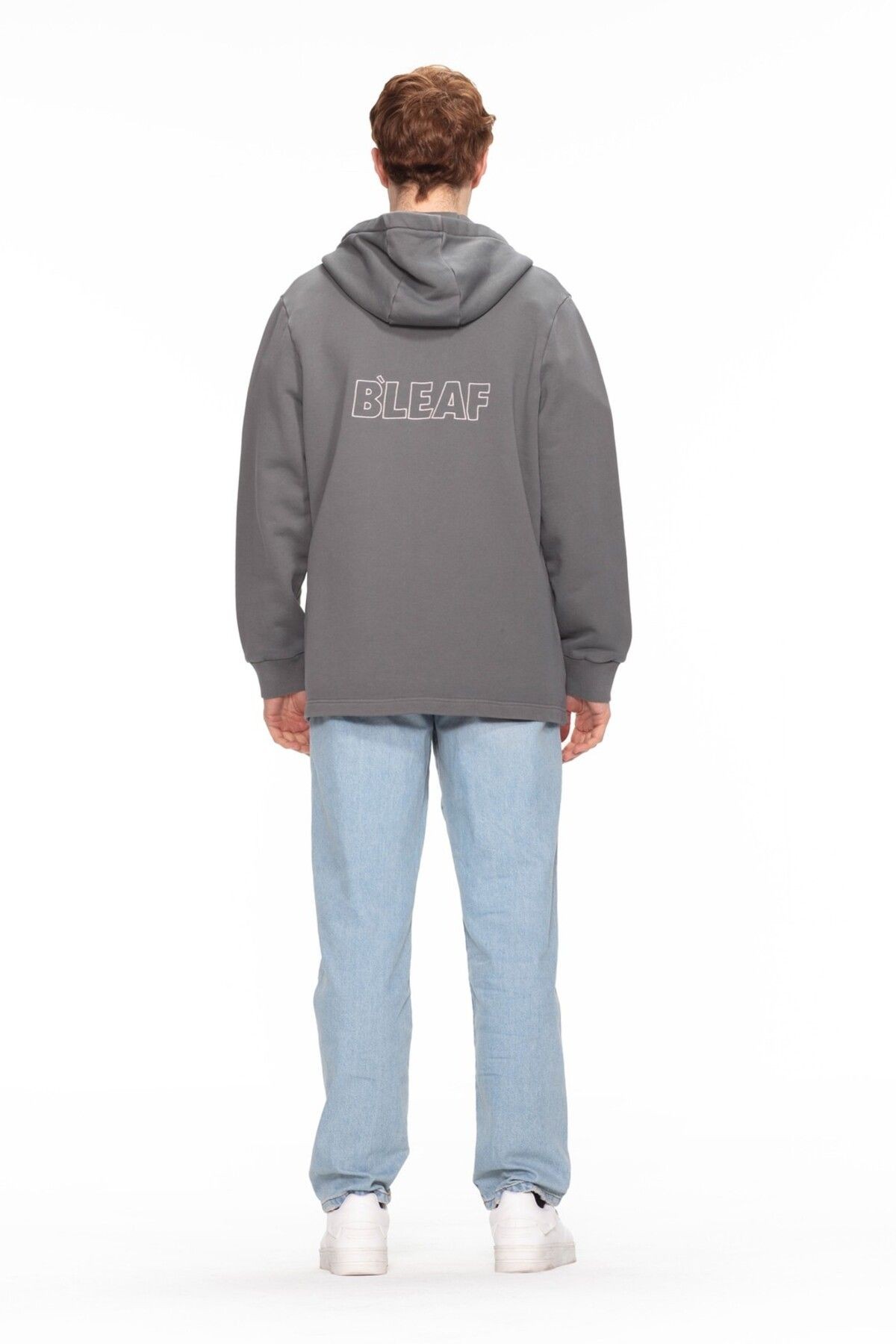 Hooded Zipper Closure Sweatshirt