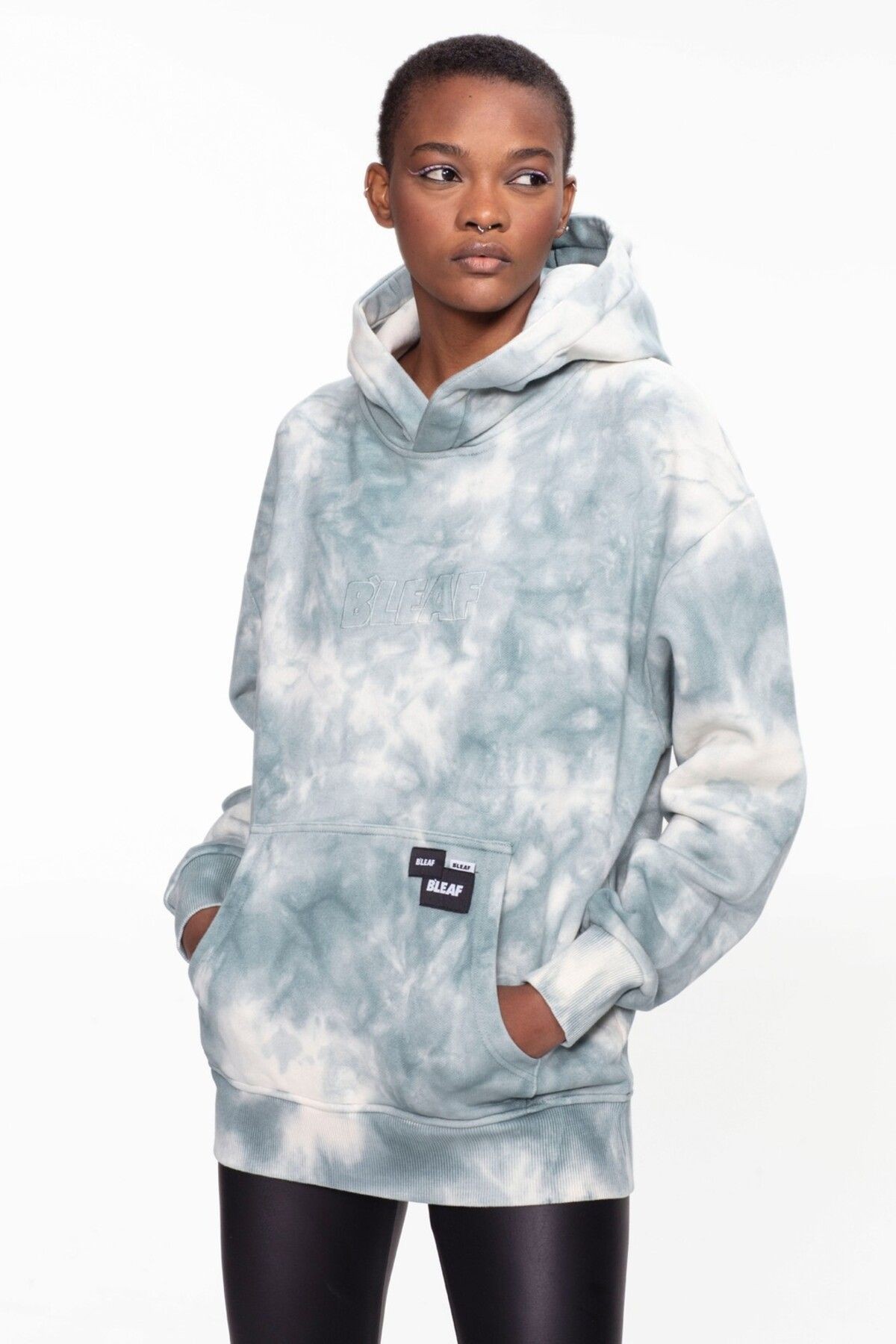 "Hooded Batik" Sweatshirt