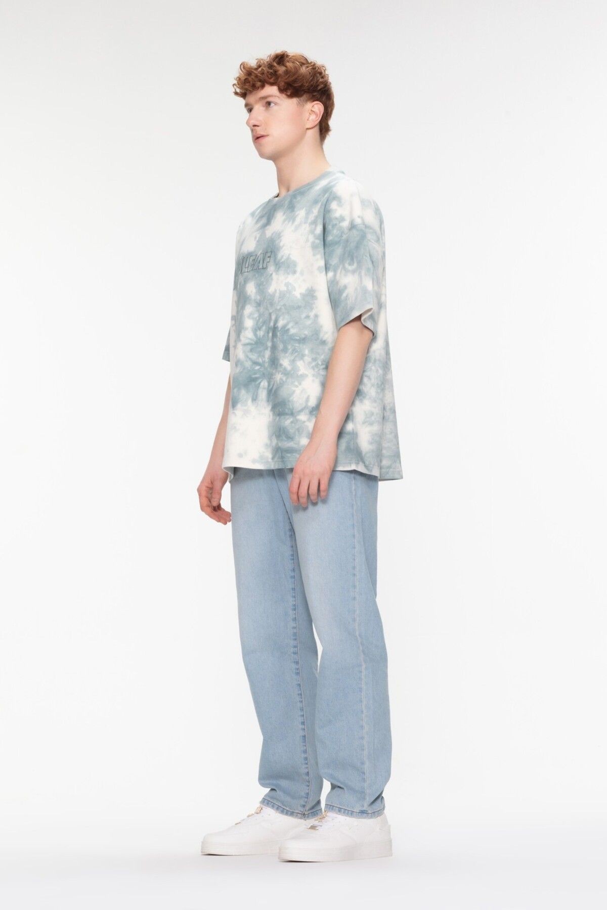 Batik Designed Oversize T-Shirt
