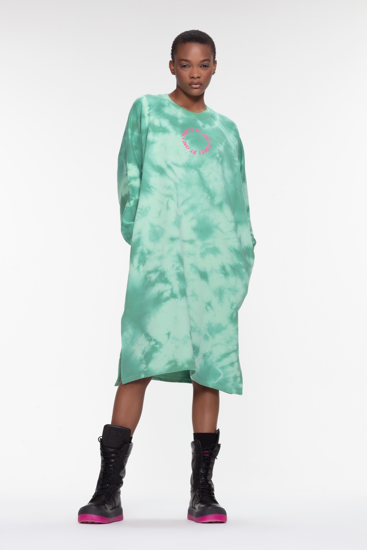 "Green Dream" Sweat Dress