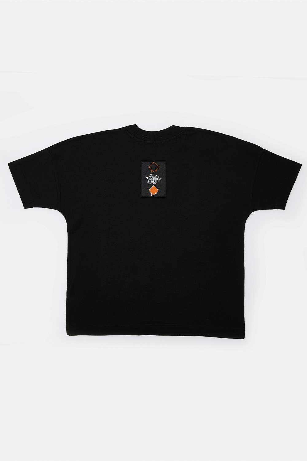 CROP Tişört/Oversize  40by1 Edition - Siyah