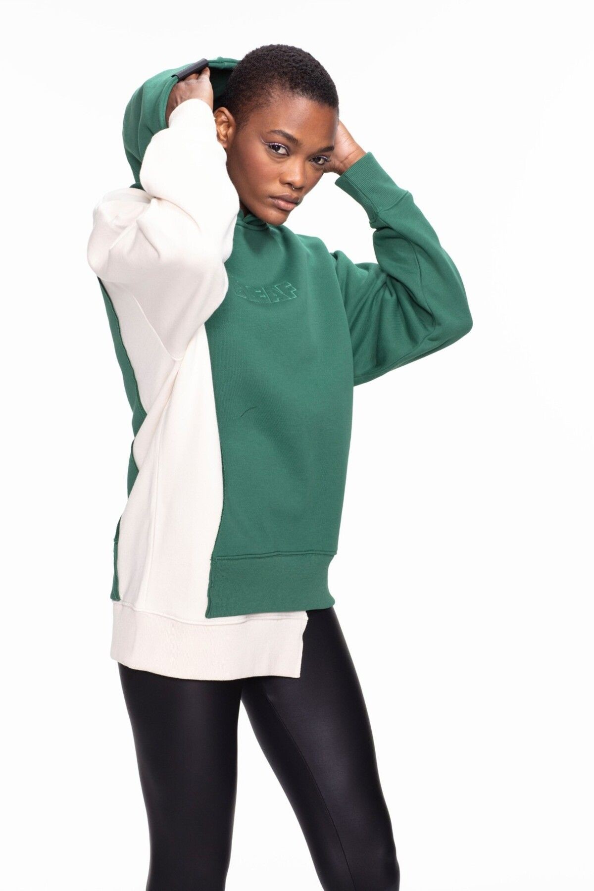 Hooded Designed Sweatshirt